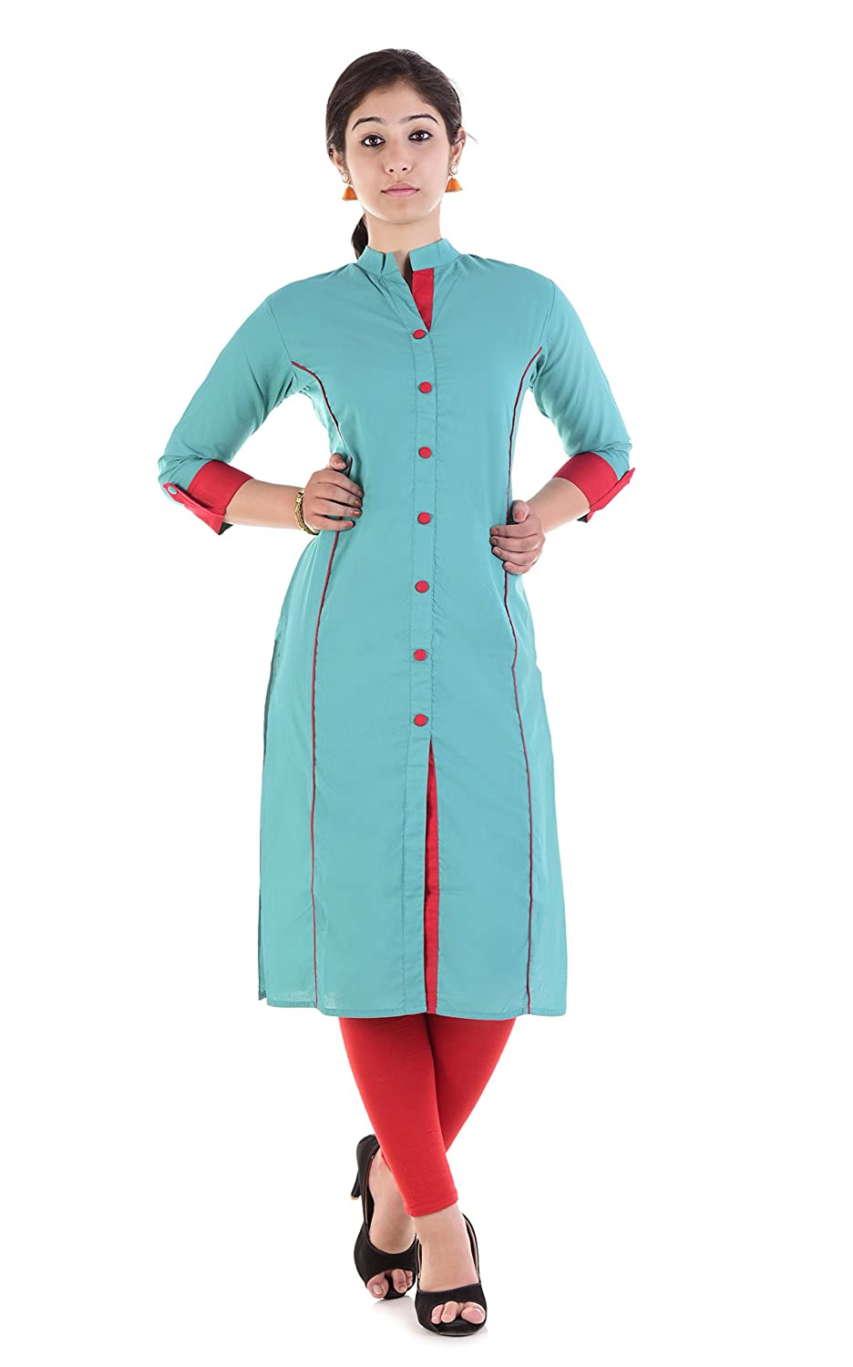 New year special Faux Georgette Aline kurti with piping n beeds handwork @  799 Size : M/L/XL/XXL Length: 46” Lining : Yes Neck with ... | Instagram